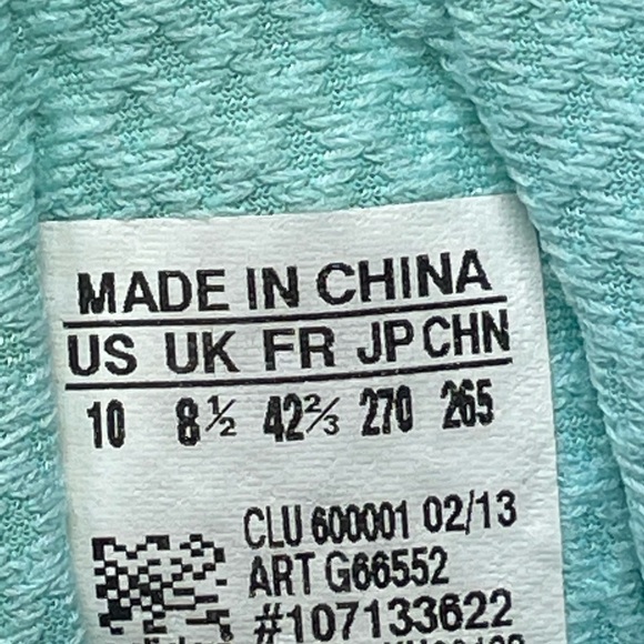 Adidas ClimaCool Modulation Running Shoes Aqua Size 10 - Picture 9 of 9